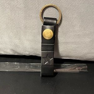 Rustico Loop Leather Keychain